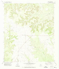Divide Texas Historical topographic map, 1:24000 scale, 7.5 X 7.5 Minute, Year 1972