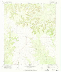 Divide Texas Historical topographic map, 1:24000 scale, 7.5 X 7.5 Minute, Year 1972
