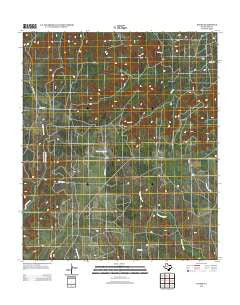 Divide Texas Historical topographic map, 1:24000 scale, 7.5 X 7.5 Minute, Year 2012