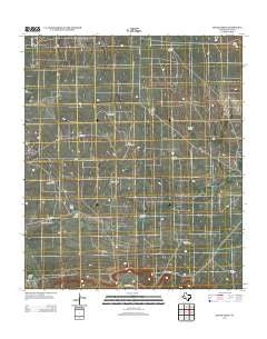 Divide Draw Texas Historical topographic map, 1:24000 scale, 7.5 X 7.5 Minute, Year 2013