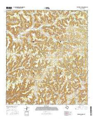 Divide Well Draw Texas Current topographic map, 1:24000 scale, 7.5 X 7.5 Minute, Year 2016