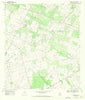 Dobrowolski Texas Historical topographic map, 1:24000 scale, 7.5 X 7.5 Minute, Year 1968