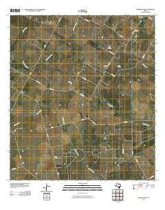 Dobrowolski Texas Historical topographic map, 1:24000 scale, 7.5 X 7.5 Minute, Year 2010