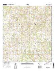 Dobrowolski Texas Current topographic map, 1:24000 scale, 7.5 X 7.5 Minute, Year 2016