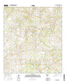 Dobrowolski Texas Current topographic map, 1:24000 scale, 7.5 X 7.5 Minute, Year 2016