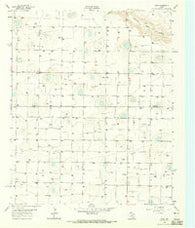Dodd Texas Historical topographic map, 1:24000 scale, 7.5 X 7.5 Minute, Year 1963
