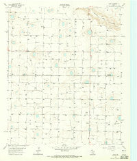 Dodd Texas Historical topographic map, 1:24000 scale, 7.5 X 7.5 Minute, Year 1963