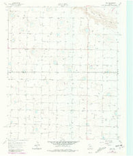 Dodd Texas Historical topographic map, 1:24000 scale, 7.5 X 7.5 Minute, Year 1963