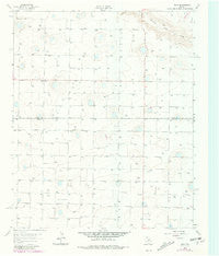 Dodd Texas Historical topographic map, 1:24000 scale, 7.5 X 7.5 Minute, Year 1963