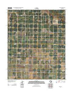 Dodd Texas Historical topographic map, 1:24000 scale, 7.5 X 7.5 Minute, Year 2012