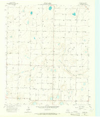 Dodd NE Texas Historical topographic map, 1:24000 scale, 7.5 X 7.5 Minute, Year 1962