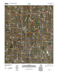 Dodd City Texas Historical topographic map, 1:24000 scale, 7.5 X 7.5 Minute, Year 2010