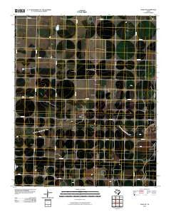 Dodd NE Texas Historical topographic map, 1:24000 scale, 7.5 X 7.5 Minute, Year 2010