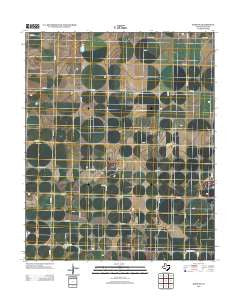 Dodd NE Texas Historical topographic map, 1:24000 scale, 7.5 X 7.5 Minute, Year 2012