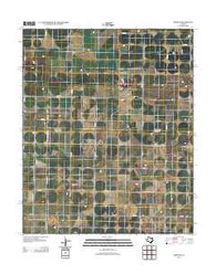 Dodd SE Texas Historical topographic map, 1:24000 scale, 7.5 X 7.5 Minute, Year 2012