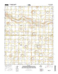 Dodd SE Texas Current topographic map, 1:24000 scale, 7.5 X 7.5 Minute, Year 2016