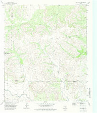 Dog Creek Texas Historical topographic map, 1:24000 scale, 7.5 X 7.5 Minute, Year 1972