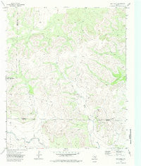 Dog Creek Texas Historical topographic map, 1:24000 scale, 7.5 X 7.5 Minute, Year 1972