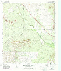 Dog Creek NE Texas Historical topographic map, 1:24000 scale, 7.5 X 7.5 Minute, Year 1972