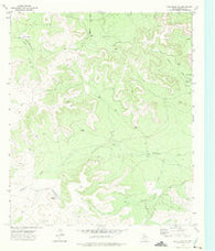 Dog Creek NW Texas Historical topographic map, 1:24000 scale, 7.5 X 7.5 Minute, Year 1972