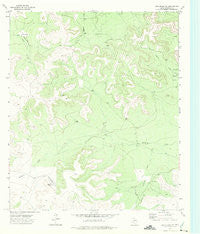 Dog Creek NW Texas Historical topographic map, 1:24000 scale, 7.5 X 7.5 Minute, Year 1972