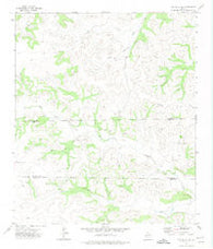 Dog Creek SW Texas Historical topographic map, 1:24000 scale, 7.5 X 7.5 Minute, Year 1972