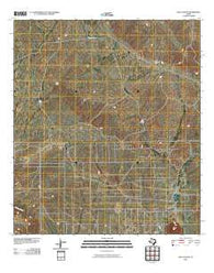Dog Canyon Texas Historical topographic map, 1:24000 scale, 7.5 X 7.5 Minute, Year 2010