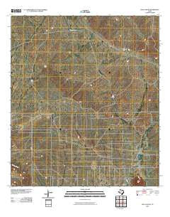 Dog Canyon Texas Historical topographic map, 1:24000 scale, 7.5 X 7.5 Minute, Year 2010