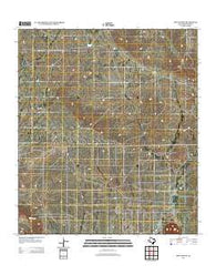 Dog Canyon Texas Historical topographic map, 1:24000 scale, 7.5 X 7.5 Minute, Year 2012