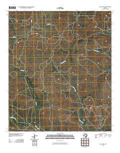 Dog Creek Texas Historical topographic map, 1:24000 scale, 7.5 X 7.5 Minute, Year 2010