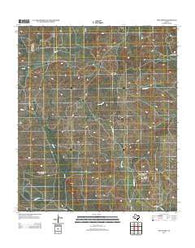 Dog Creek Texas Historical topographic map, 1:24000 scale, 7.5 X 7.5 Minute, Year 2012