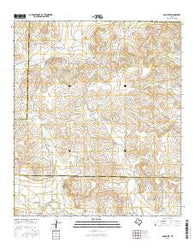 Dog Creek Texas Current topographic map, 1:24000 scale, 7.5 X 7.5 Minute, Year 2016