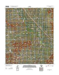 Dog Creek NE Texas Historical topographic map, 1:24000 scale, 7.5 X 7.5 Minute, Year 2012
