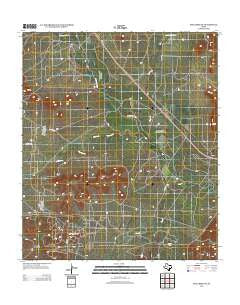 Dog Creek NE Texas Historical topographic map, 1:24000 scale, 7.5 X 7.5 Minute, Year 2012