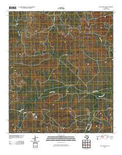Dog Creek NW Texas Historical topographic map, 1:24000 scale, 7.5 X 7.5 Minute, Year 2010