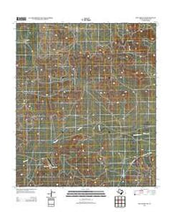 Dog Creek NW Texas Historical topographic map, 1:24000 scale, 7.5 X 7.5 Minute, Year 2012