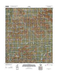 Dog Creek NW Texas Historical topographic map, 1:24000 scale, 7.5 X 7.5 Minute, Year 2012
