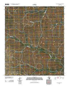 Dog Creek SW Texas Historical topographic map, 1:24000 scale, 7.5 X 7.5 Minute, Year 2010