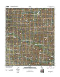 Dog Creek SW Texas Historical topographic map, 1:24000 scale, 7.5 X 7.5 Minute, Year 2012