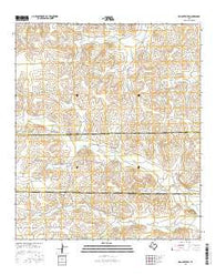 Dog Creek SW Texas Current topographic map, 1:24000 scale, 7.5 X 7.5 Minute, Year 2016