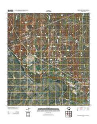 Dolores Ranch Texas Historical topographic map, 1:24000 scale, 7.5 X 7.5 Minute, Year 2013