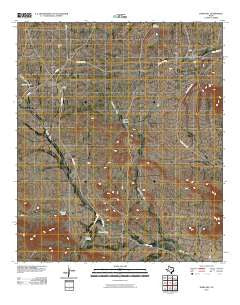 Dome Hill Texas Historical topographic map, 1:24000 scale, 7.5 X 7.5 Minute, Year 2010