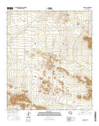 Dome Hill Texas Current topographic map, 1:24000 scale, 7.5 X 7.5 Minute, Year 2016