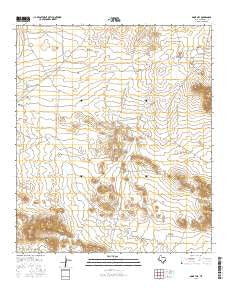 Dome Hill Texas Current topographic map, 1:24000 scale, 7.5 X 7.5 Minute, Year 2016