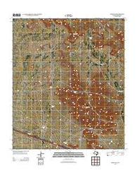 Dome Peak Texas Historical topographic map, 1:24000 scale, 7.5 X 7.5 Minute, Year 2013