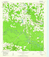 Domino Texas Historical topographic map, 1:24000 scale, 7.5 X 7.5 Minute, Year 1954