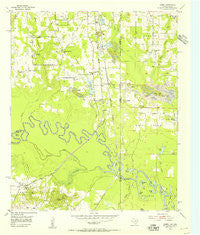 Domino Texas Historical topographic map, 1:24000 scale, 7.5 X 7.5 Minute, Year 1954