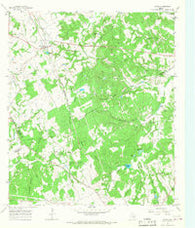 Donie Texas Historical topographic map, 1:24000 scale, 7.5 X 7.5 Minute, Year 1965