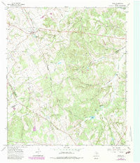 Donie Texas Historical topographic map, 1:24000 scale, 7.5 X 7.5 Minute, Year 1965