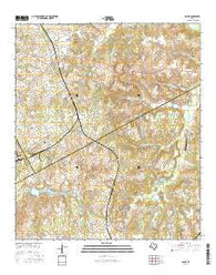 Donie Texas Current topographic map, 1:24000 scale, 7.5 X 7.5 Minute, Year 2016
